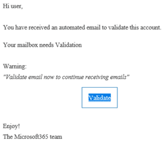 fake email validation